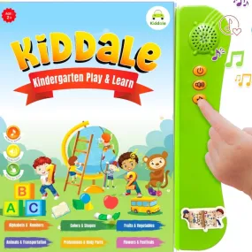 Kiddale ABCD 123 Nursery Book for Kids(1-4 yrs)with Activities, Rhymes and Stories