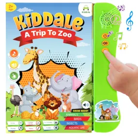 Kiddale Musical Book on Animals with Activities, Stories and Rhymes(1 )