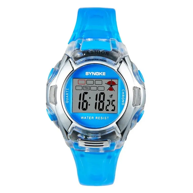 Kids Watches Boys SYNOKE Brand Kids Sport Watches Waterproof Electronic Wristwatch Clock Children Digital Watch For Boys Girls