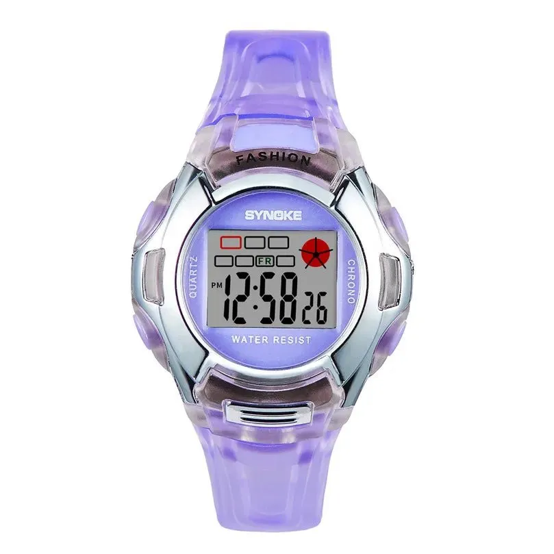 Kids Watches Boys SYNOKE Brand Kids Sport Watches Waterproof Electronic Wristwatch Clock Children Digital Watch For Boys Girls