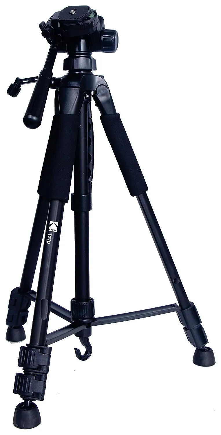 Kodak Tripod T210 150cm Three Way Pan Movement For Camera Includes Mobile Attachment