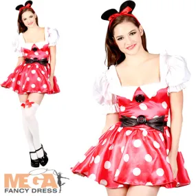 Ladies Sexy Mouse Fairytale Minnie Costume   Ears