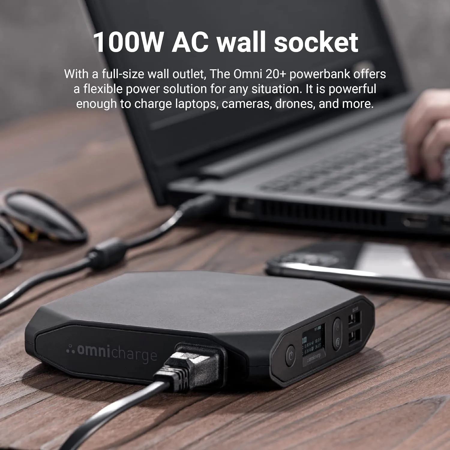 Laptop Power Bank Portable Charger | AC/DC/USB-C/Wireless Battery Backup for Laptops