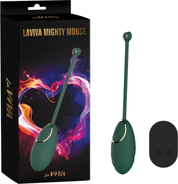 LaViva Mighty Mouse Remote Controlled Vibrating Egg