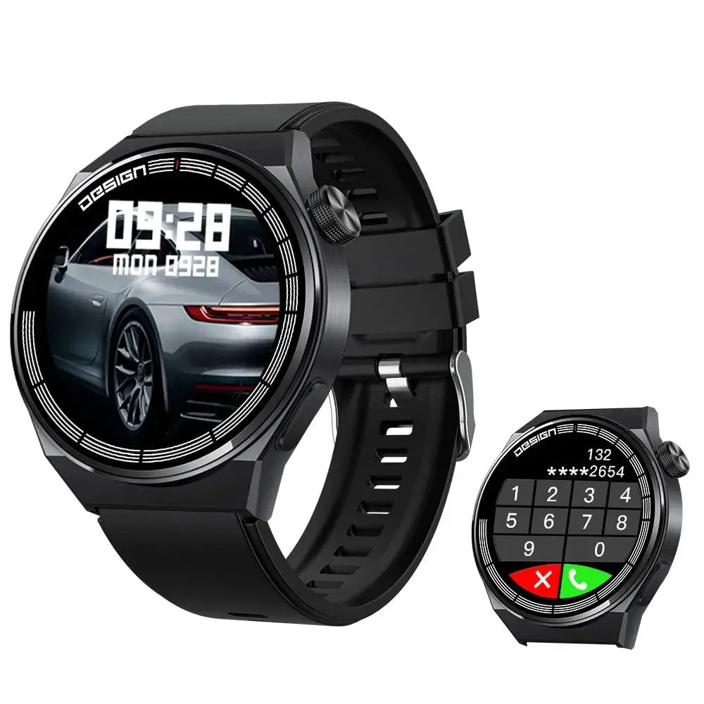 LAXASFIT Smart Watch Men's Watch 1.35 inch HD Screen Bluetooth Call Health Monitoring Smart Watch 2024 New Watch For Android IOS