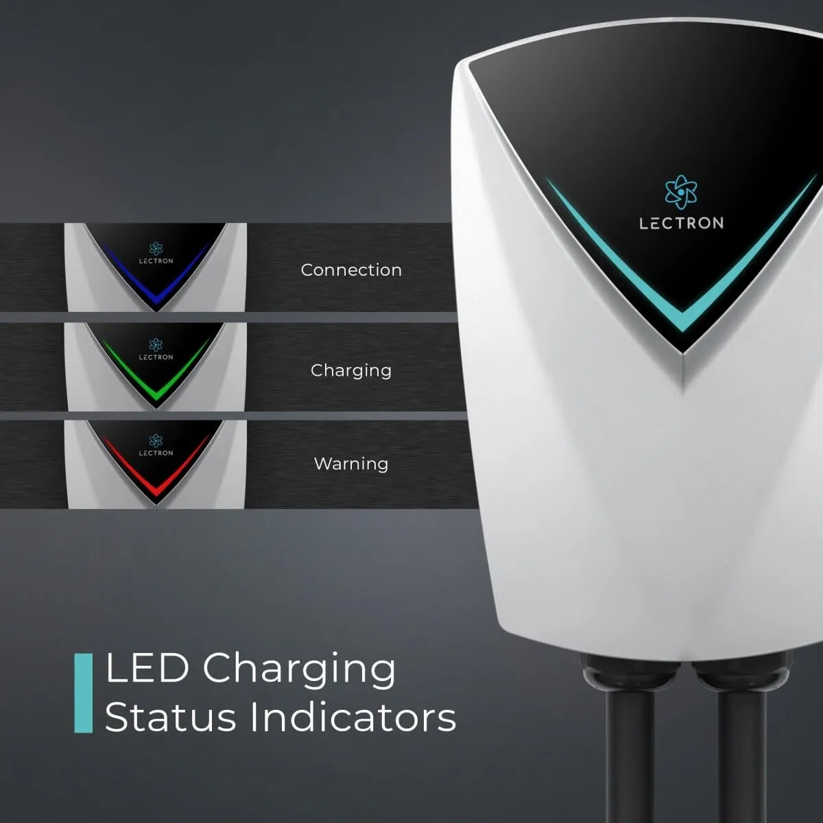 Lectron Home Level 2 J1772 V-BOX Pro EV Charging Station | 240V | 48 Amp | NEMA 14-50 / Hardwired