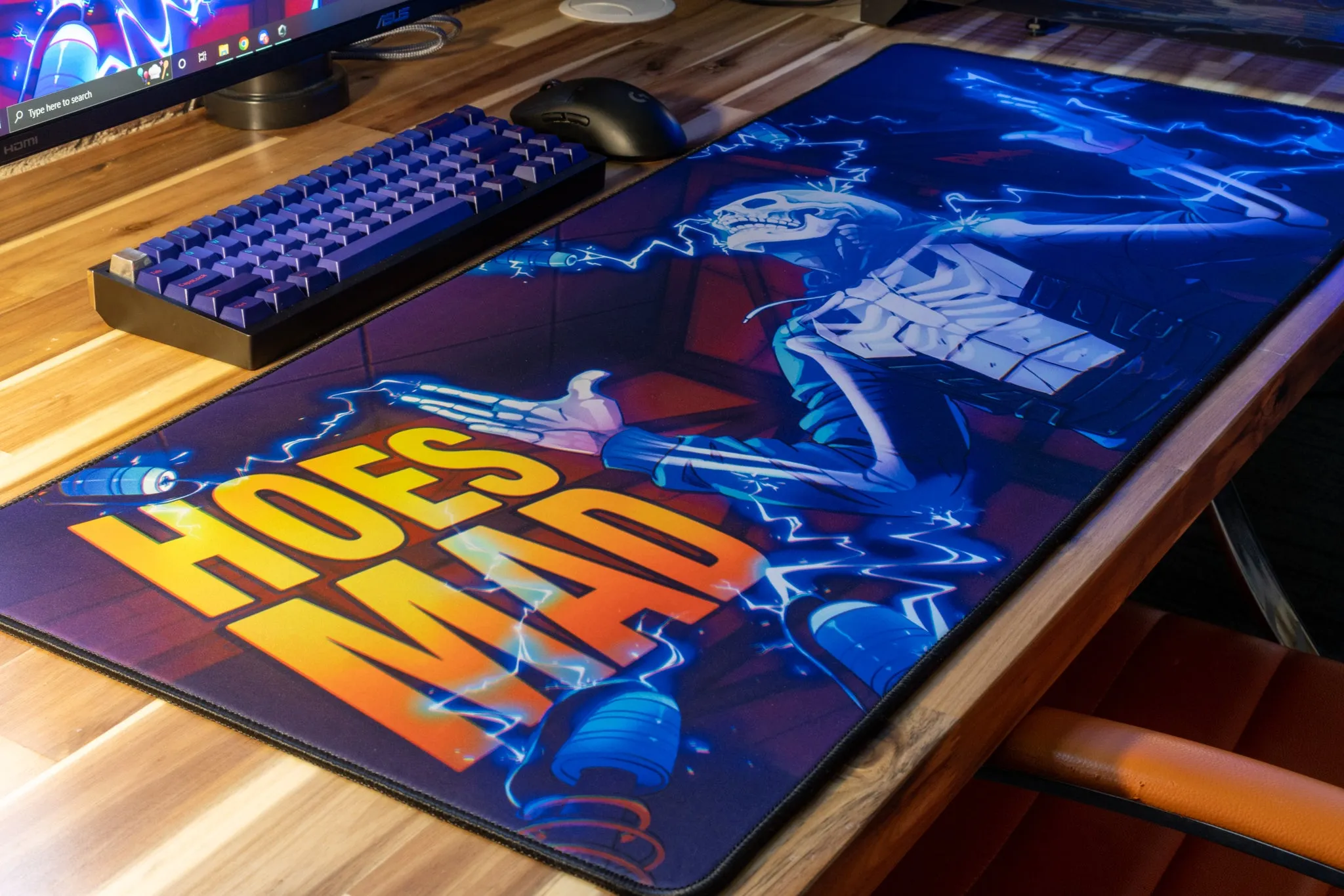 Limited Edition - "PrinceVidz - HOES MAD" Content Creator Collaboration XL Mousepad