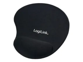 Logilink Mouse Pad With Wrist Pad Id0027 - Black