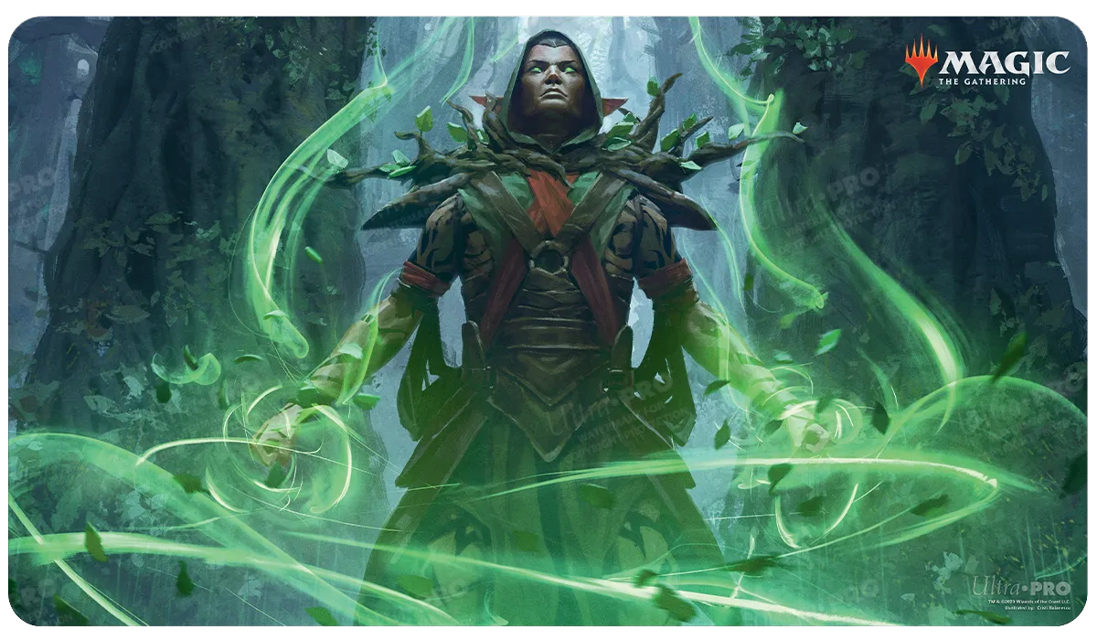 M21 Llanowar Visionary Standard Gaming Playmat for Magic: The Gathering