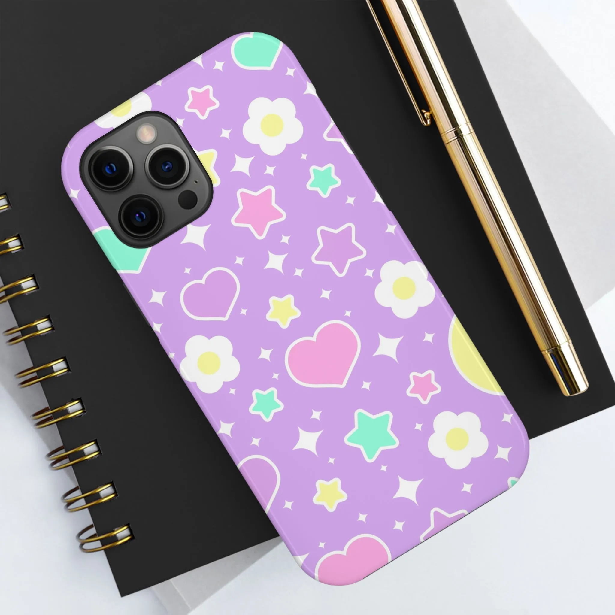 Magical Spring Purple Tough iPhone Case