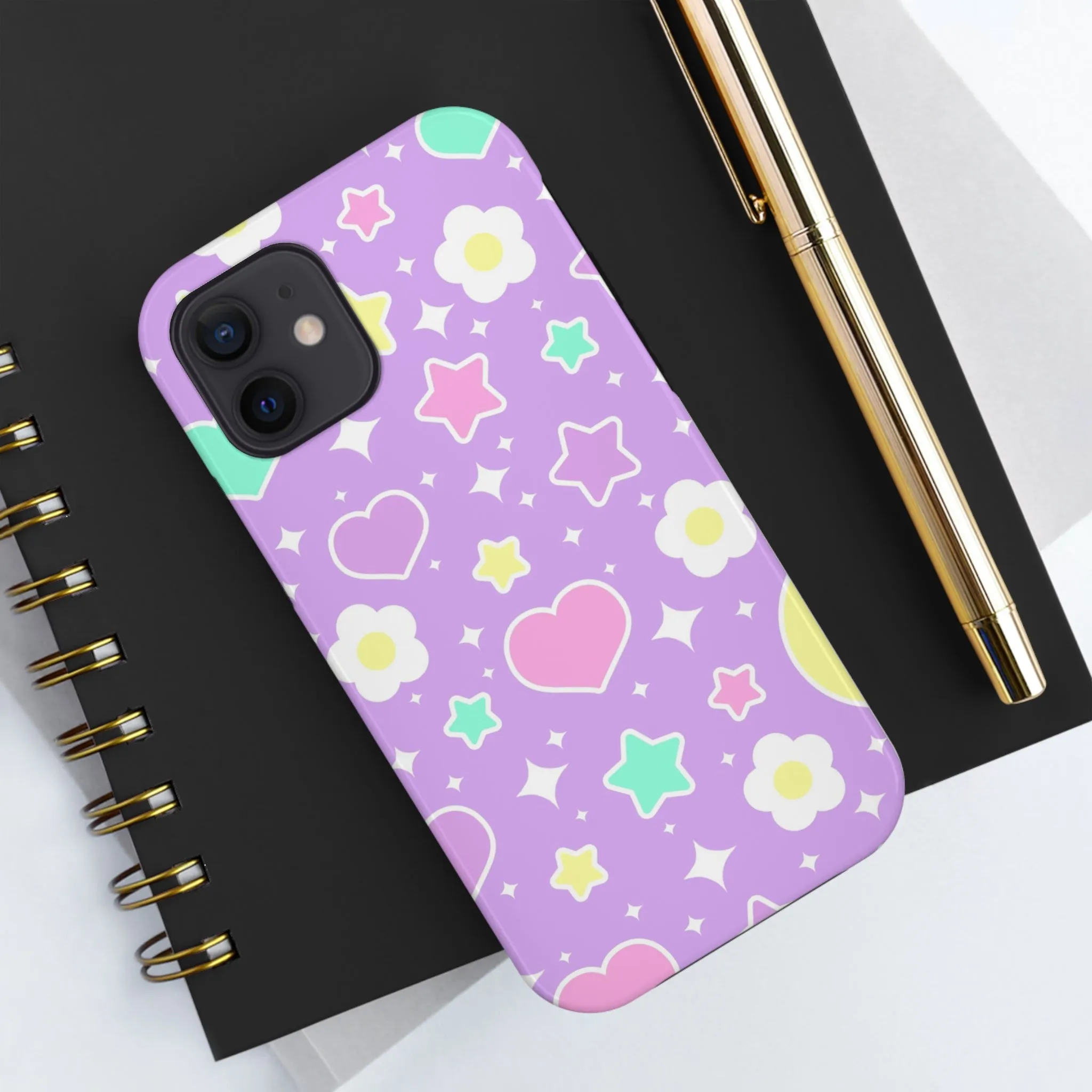 Magical Spring Purple Tough iPhone Case