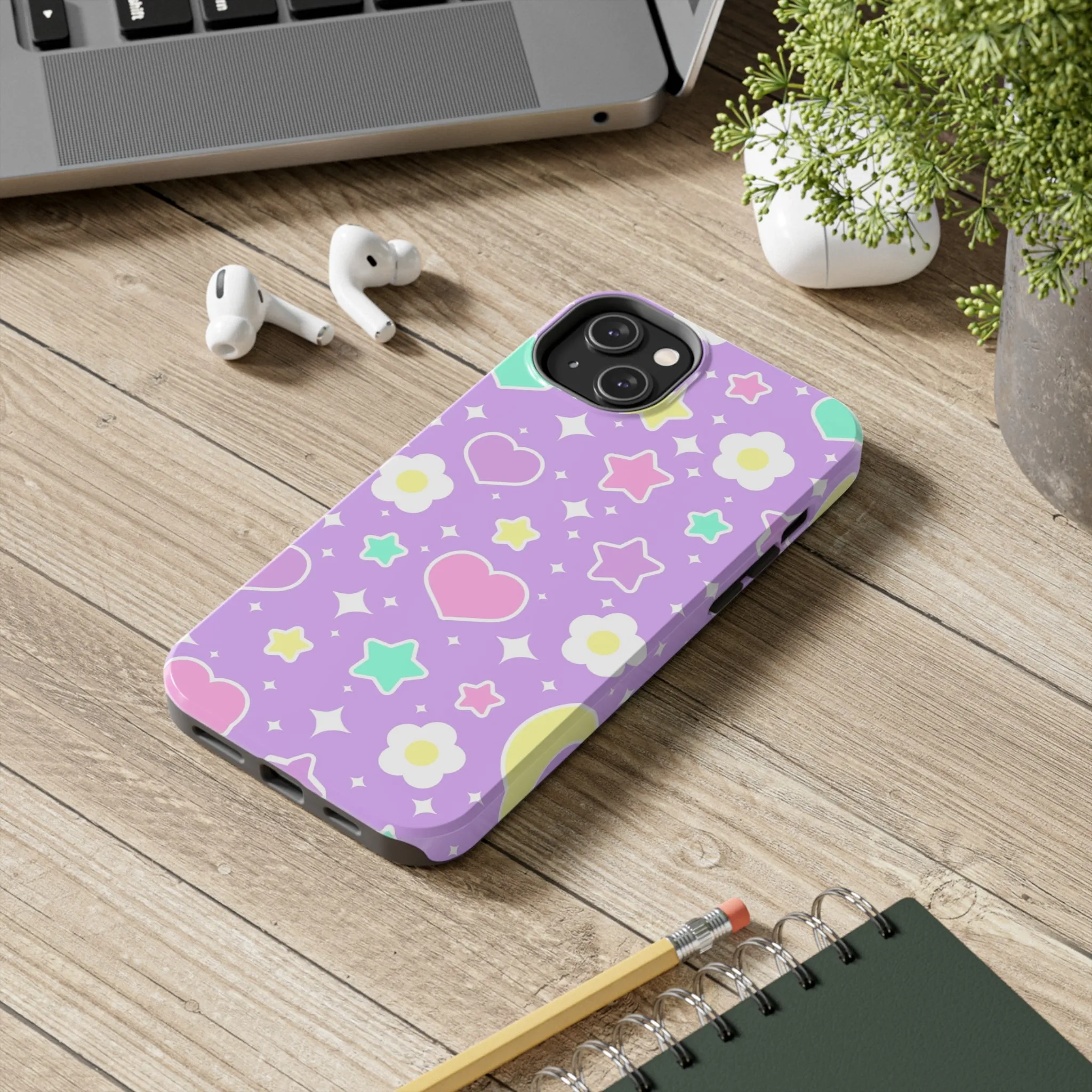 Magical Spring Purple Tough iPhone Case