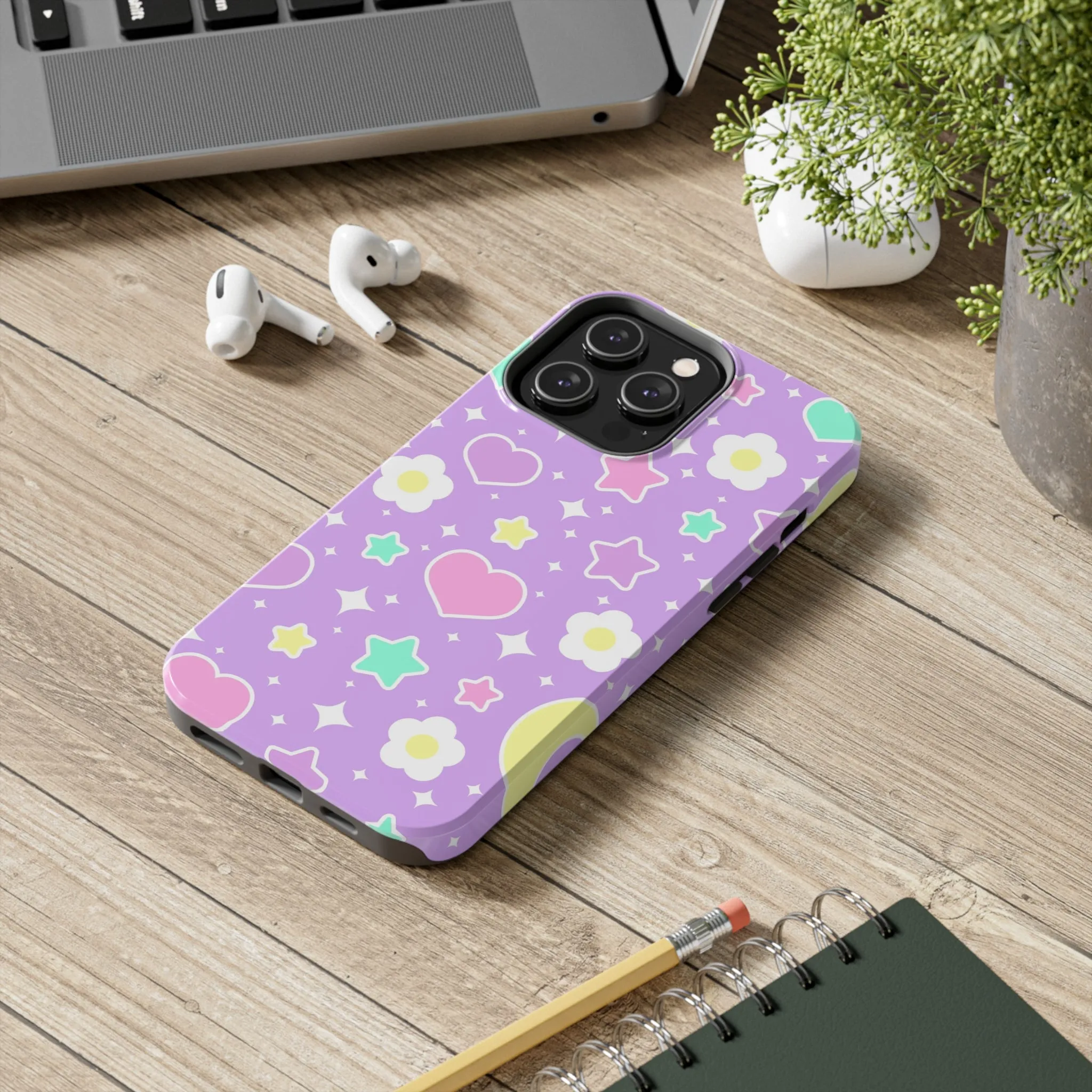 Magical Spring Purple Tough iPhone Case