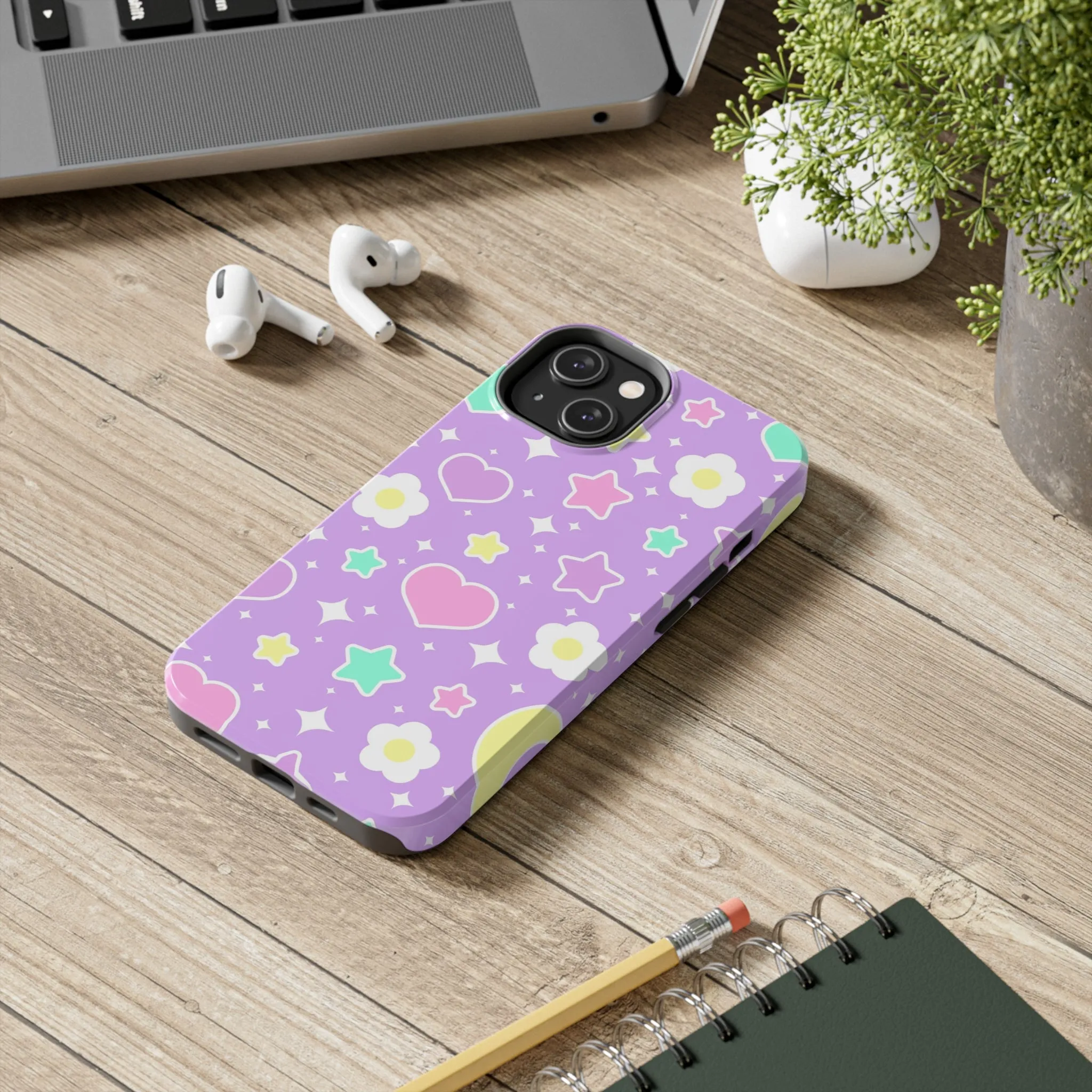 Magical Spring Purple Tough iPhone Case