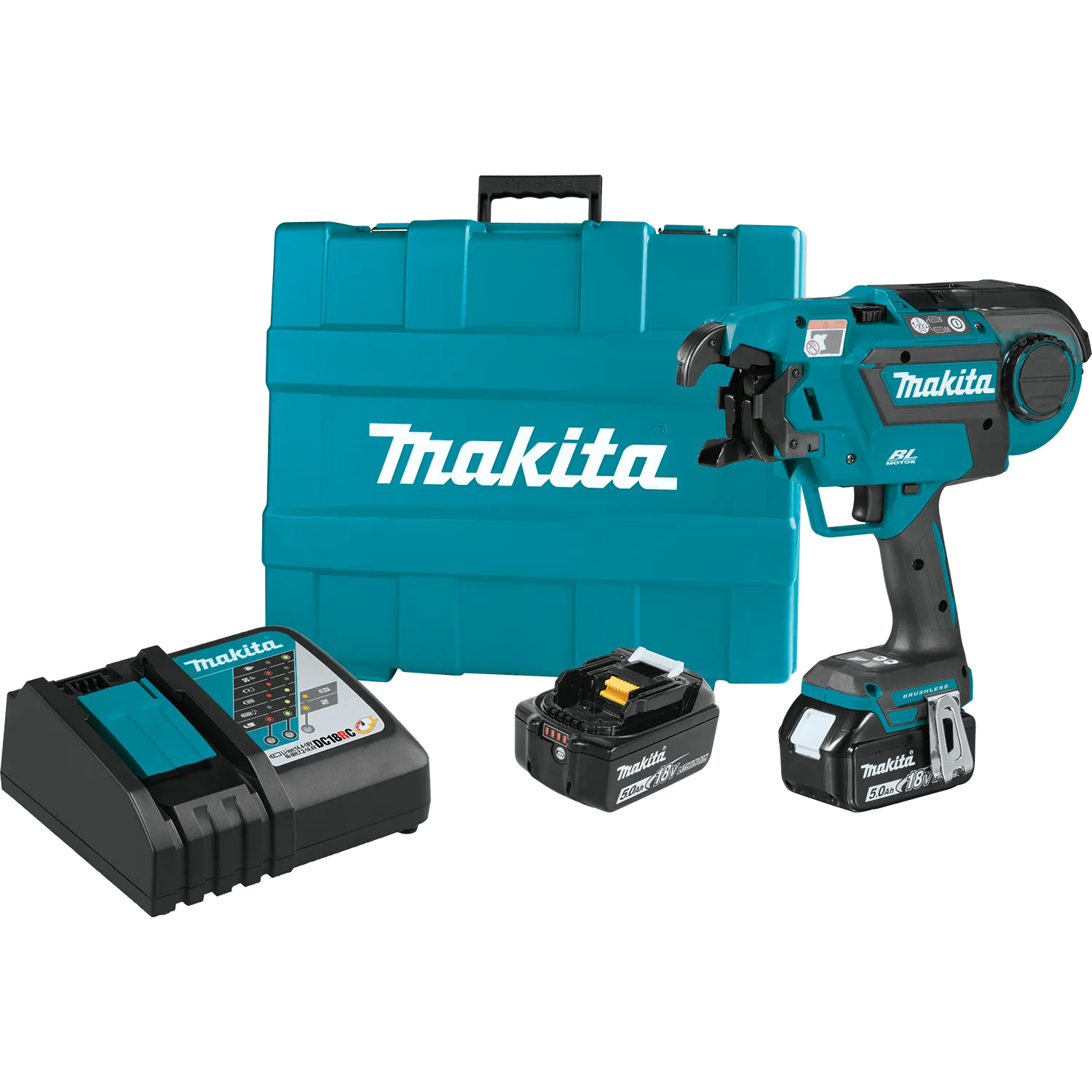 Makita XRT01TK 18V LXT Cordless Rebar Tying Tool Kit