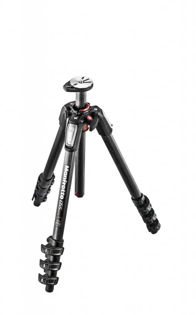 MANFROTTO MT055 4-SECTION CARBON FIBER TRIPOD