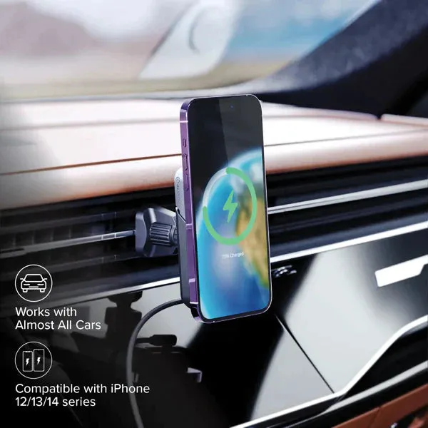 Matrix Universal Magnetic Car Charger with Air Vent Mount   Matrix Universal Magnetic Power Bank 5000mAh