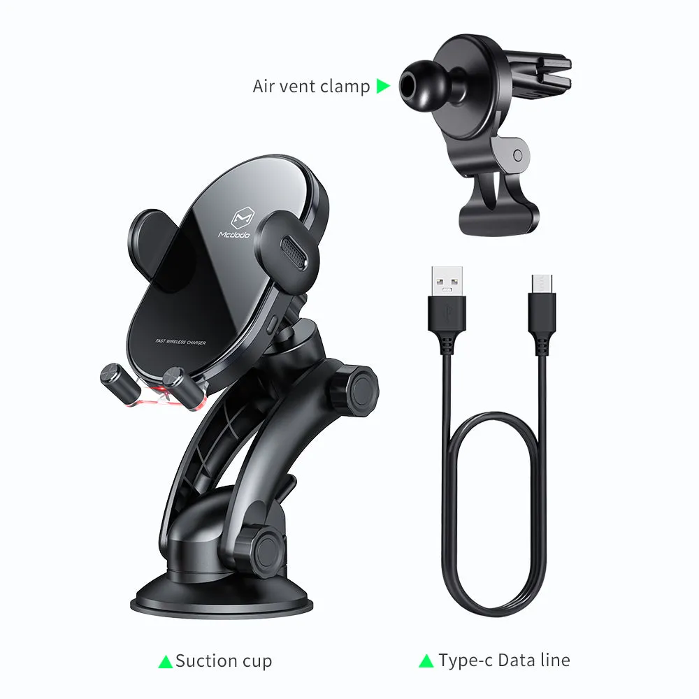 Mcdodo 15W Wireless Car Mount Charger - Space Series