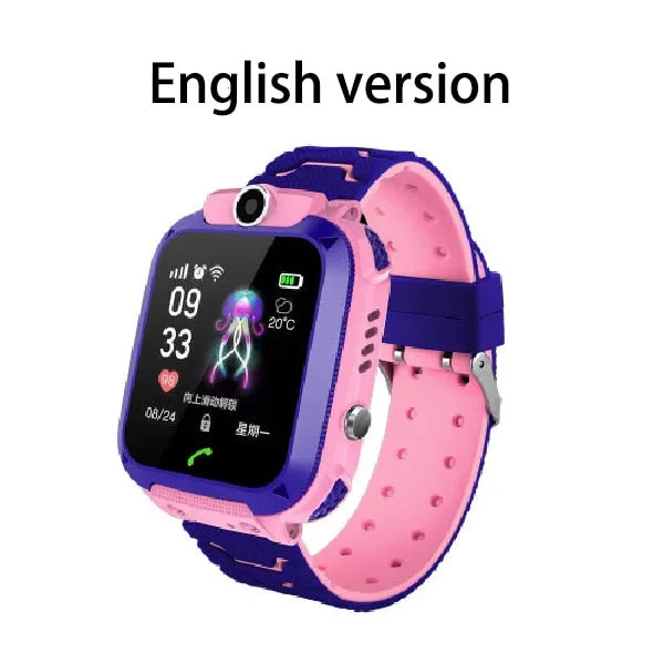 MEDIATECH SOS-IP67 Waterproof Smartwatch For Kids with Sim Card