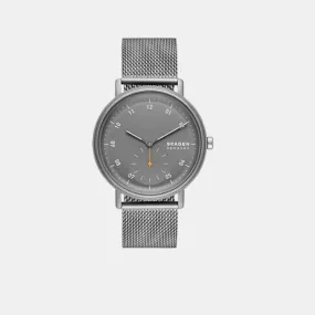 Men Grey Analog Stainless Steel Watch SKW6891