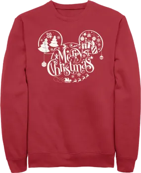 Mickey Mouse Merry Christmas Disney Sweatshirt