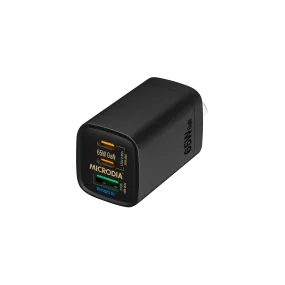 MICRODIA SMARTCube™ Nano 65W GaN Wall Charger, Dual Port USB-C PD3.1   USB-A QC4.0