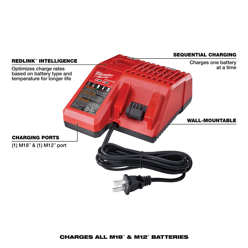 Milwaukee 48-59-1812 M12™ M18™ Multi-Voltage Charger