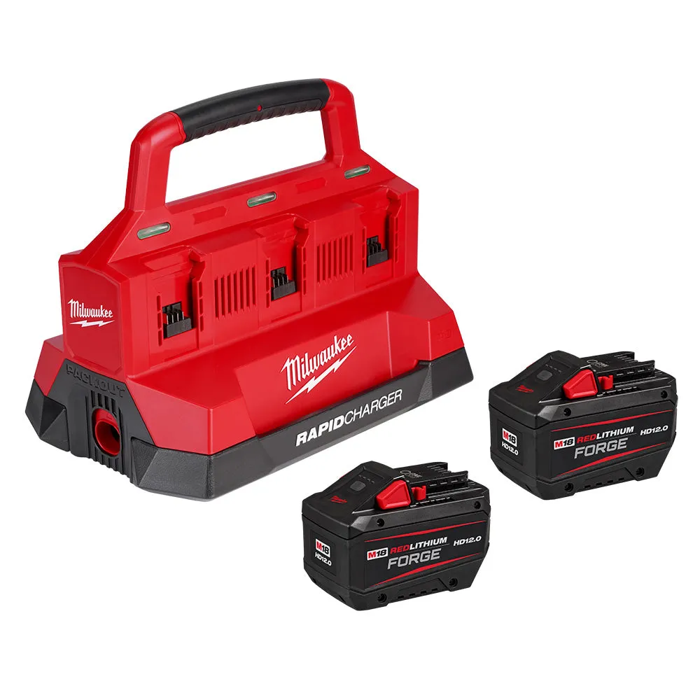 Milwaukee 48-59-1842F M18 REDLITHIUM FORGE HD12.0 Dual Battery Starter Kit