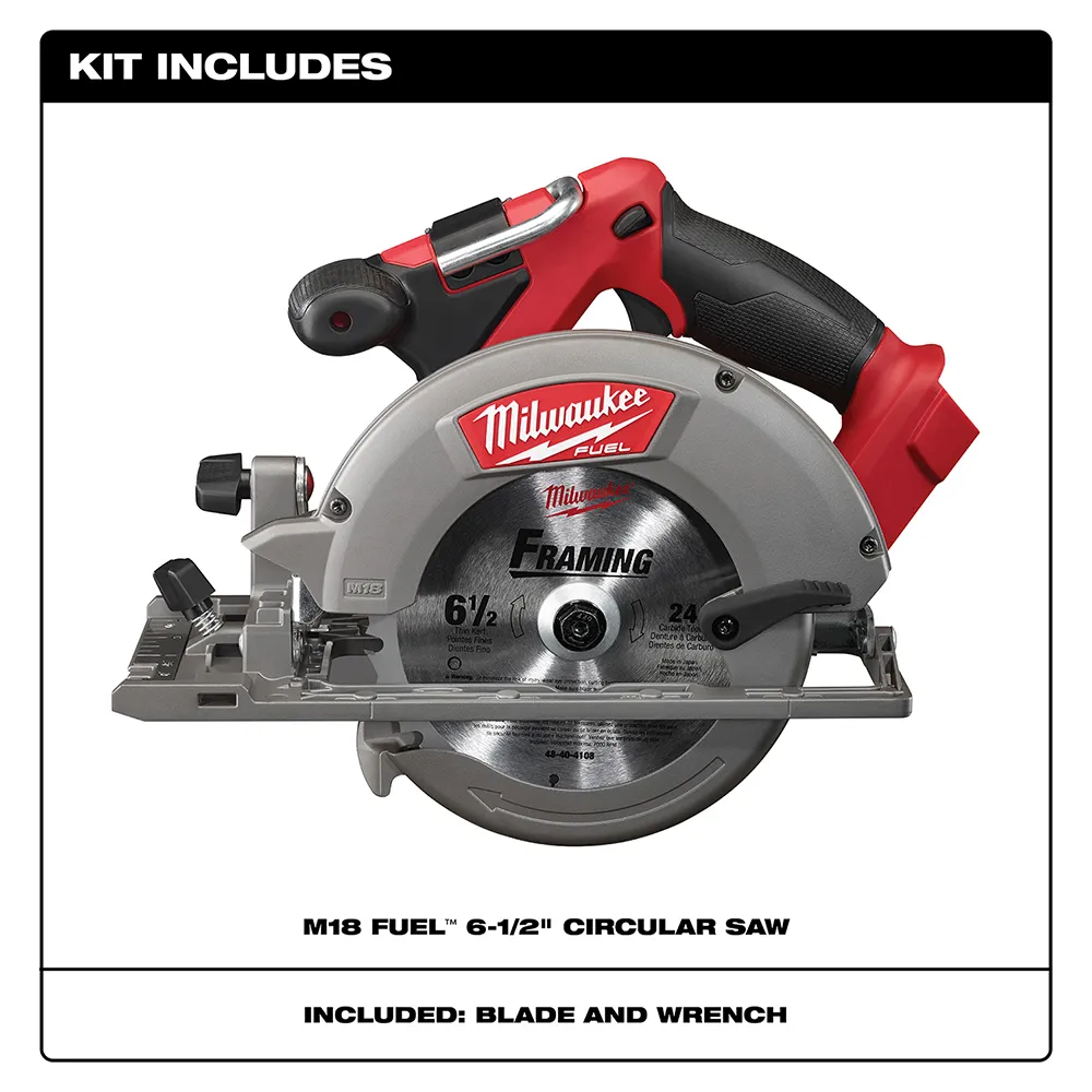 Milwaukee M18 Fuel 6-1/2" Circular Saw