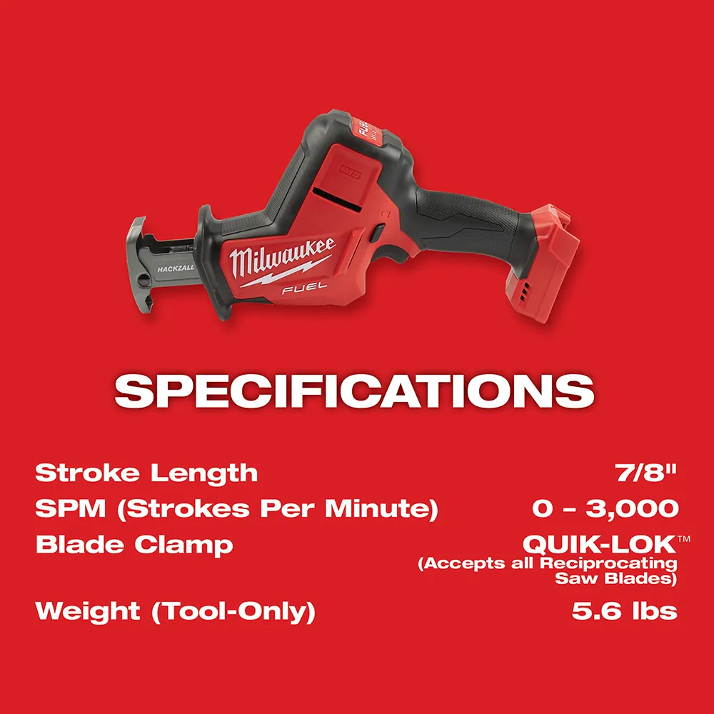 Milwaukee M18 FUEL HACKZALL‚® 14" Reciprocating Saw