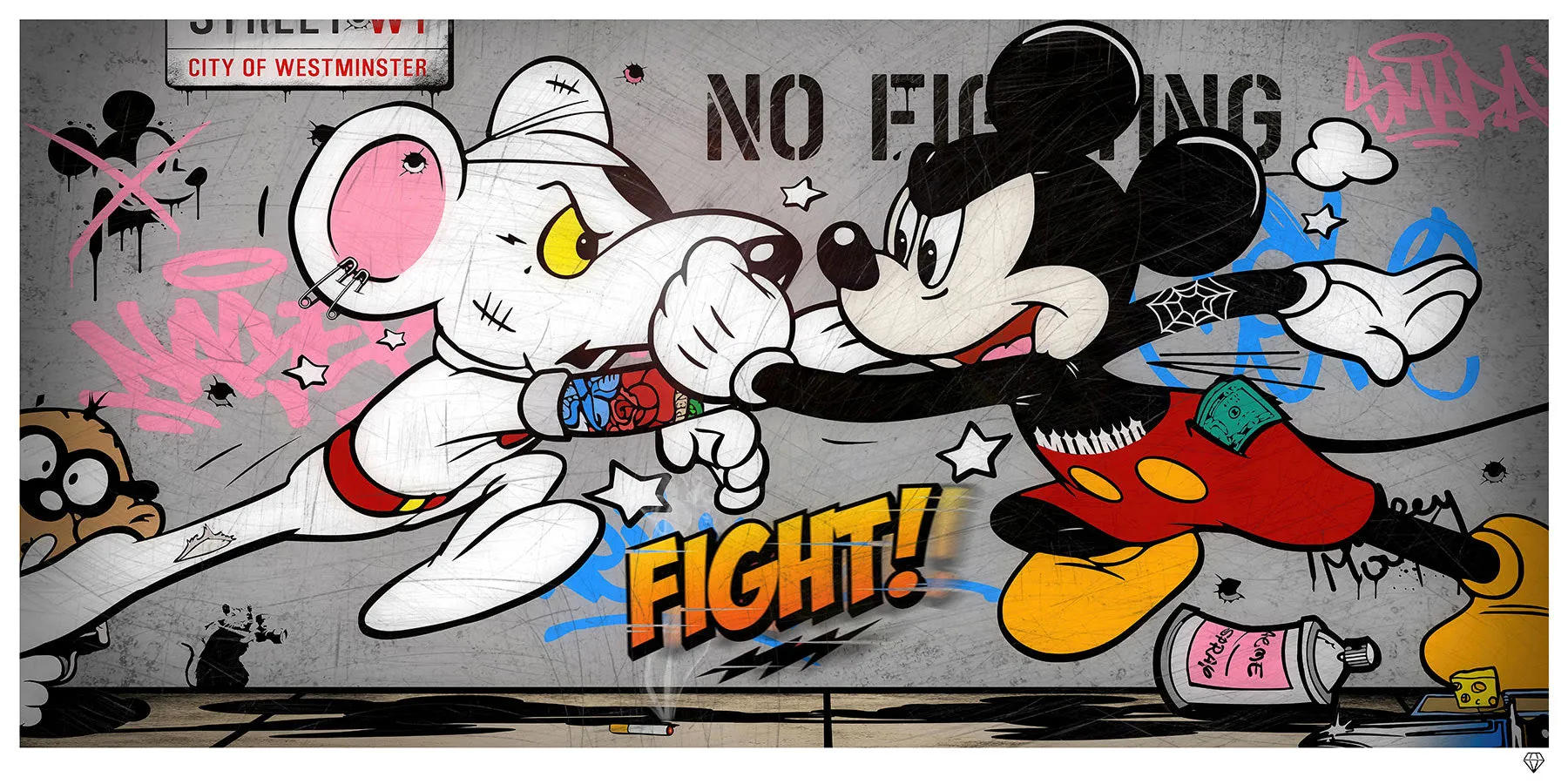 Mouse Fight II by JJ Adams