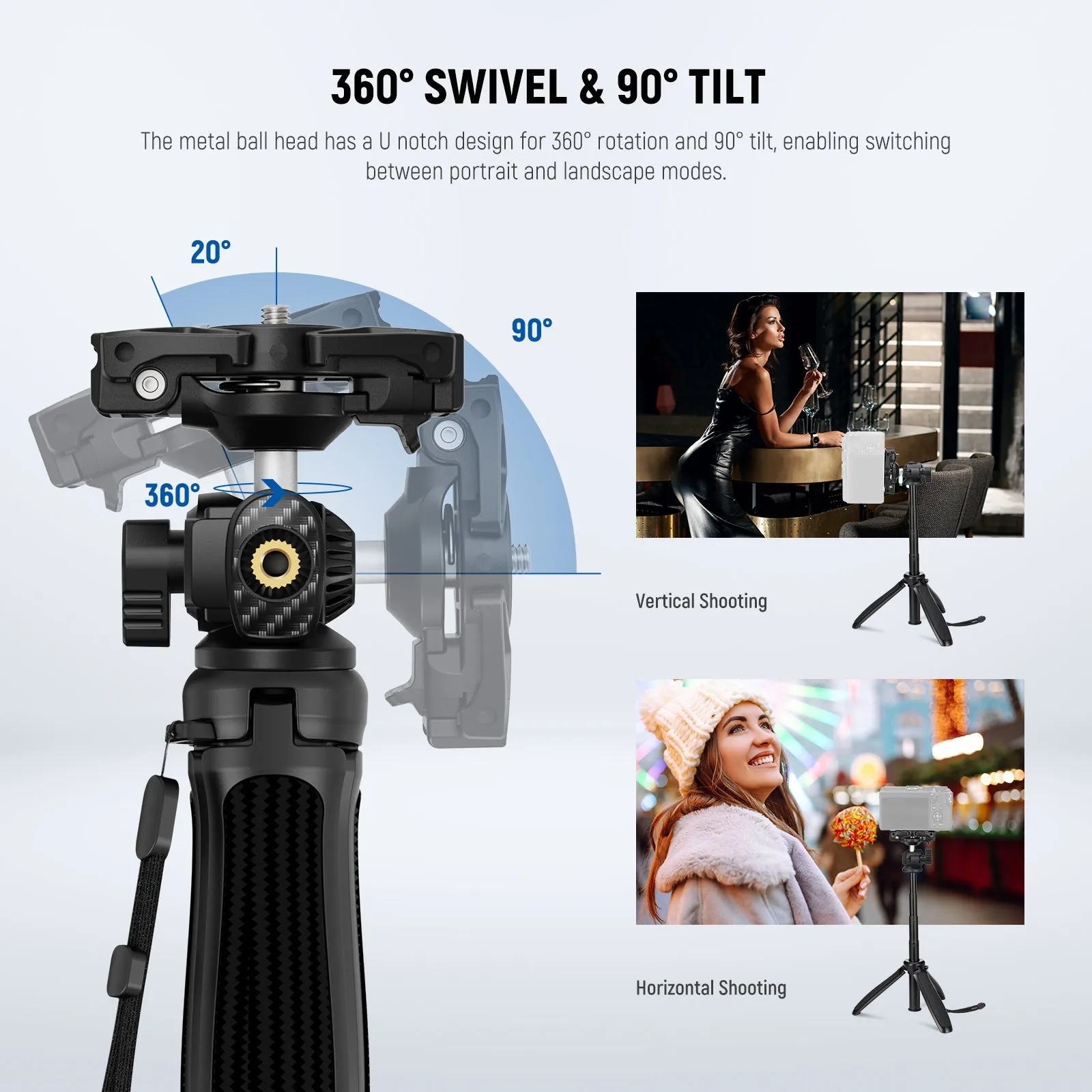 NEEWER TP38 15" Phone Tripod