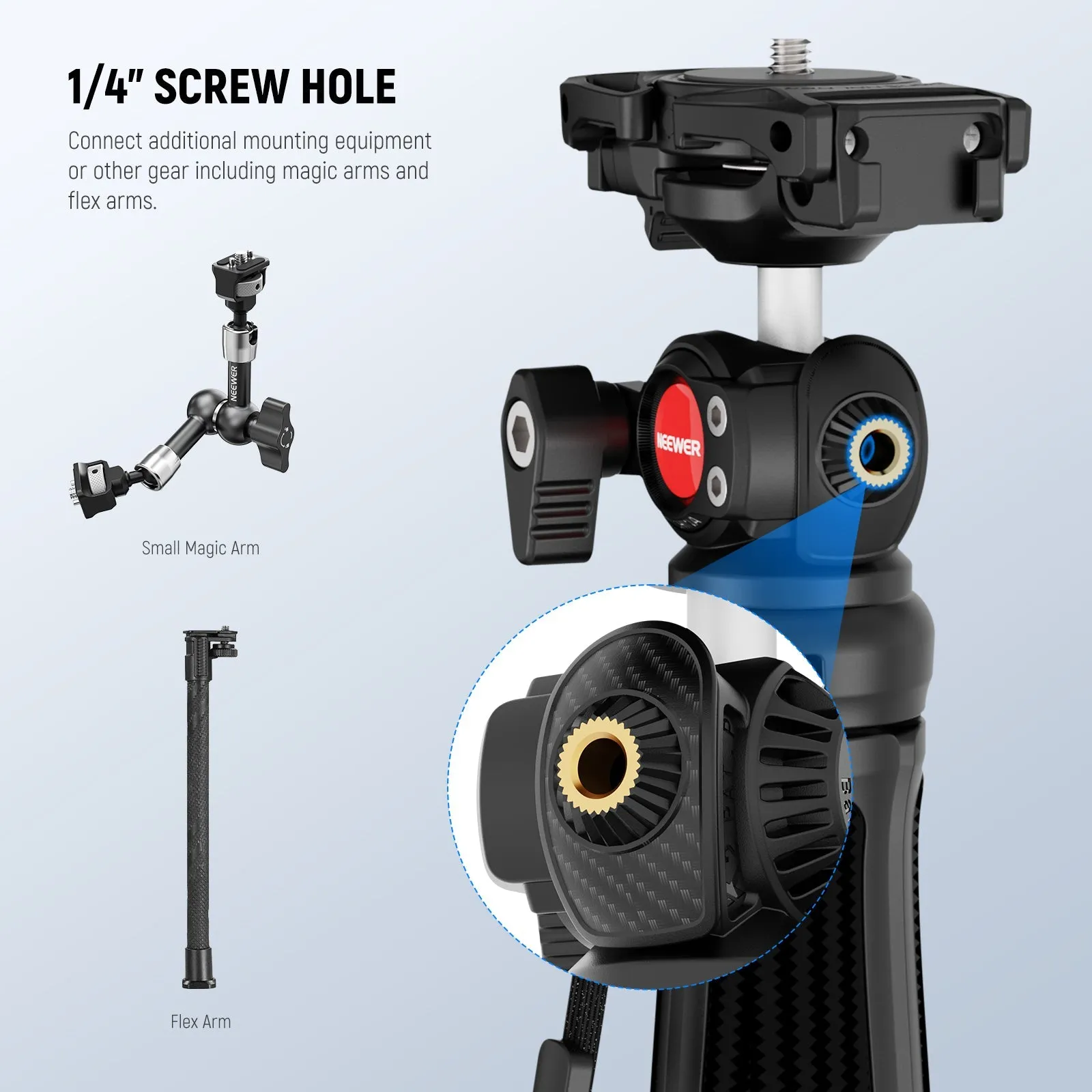 NEEWER TP38 15" Phone Tripod