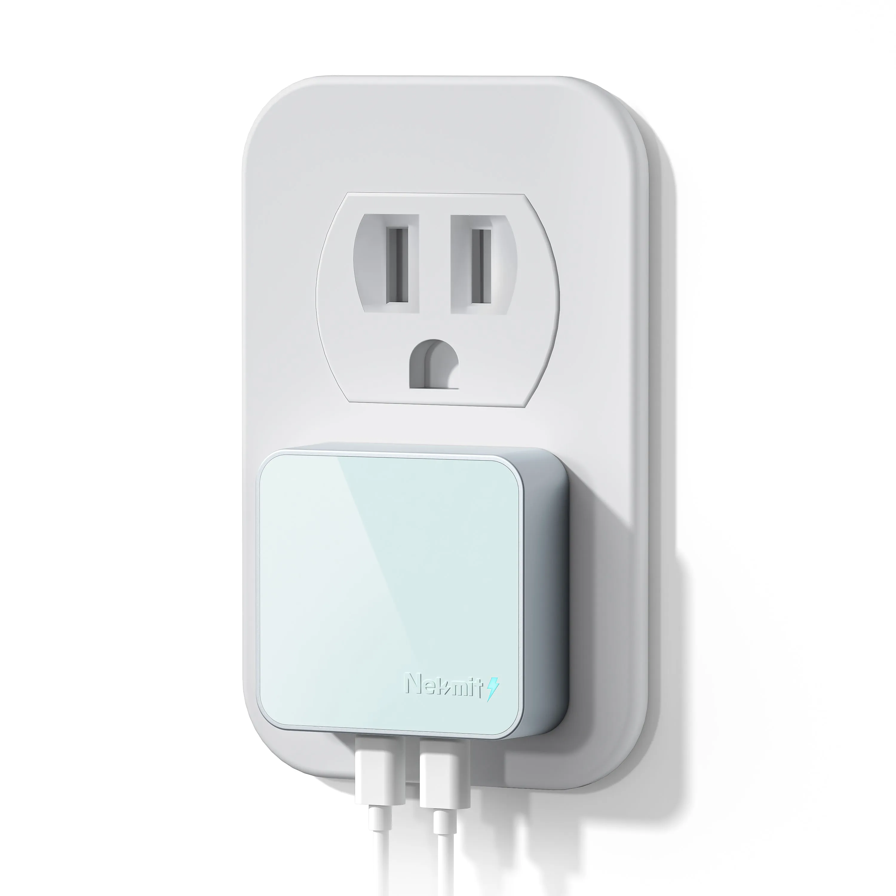 Nekmit 40W Dual Port USB-C Wall Charger With PD Fast Charging