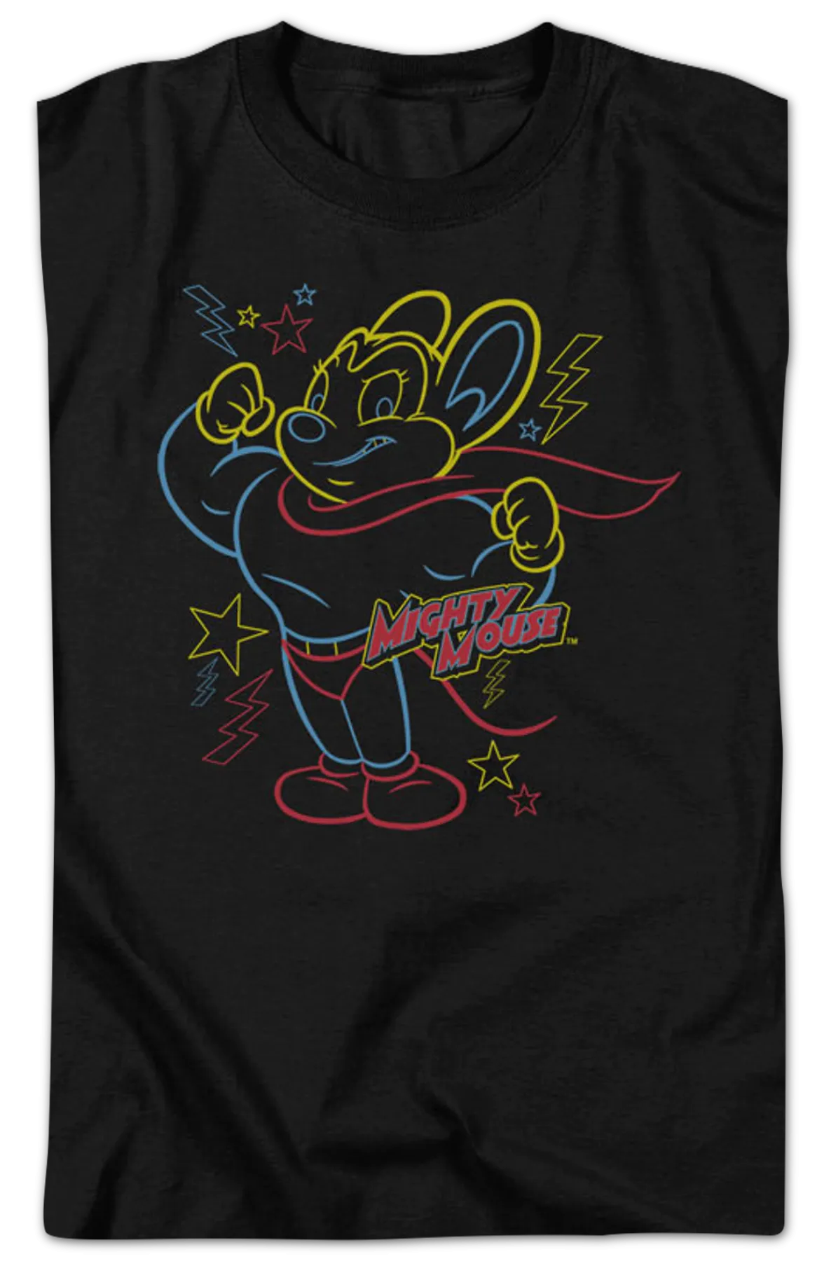 Neon Mighty Mouse T-Shirt