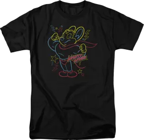 Neon Mighty Mouse T-Shirt