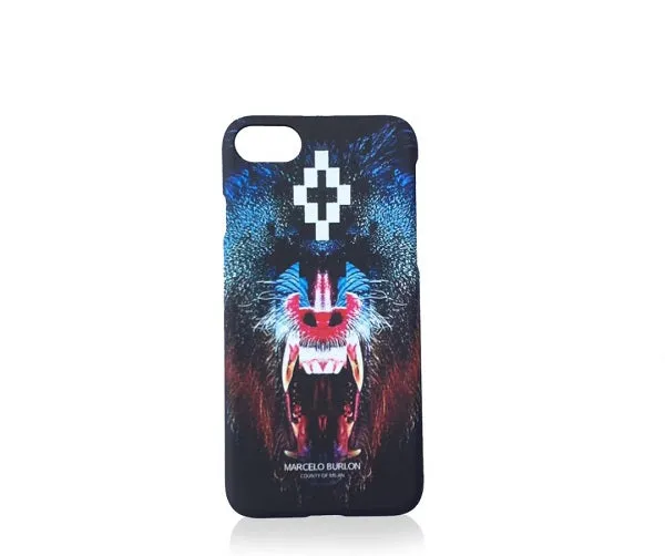 New 2017 For Coque iPhone 6 Marcelo Burlon Case Boa Tiger Leopard Funda PC Case For iPhone 6 6S 7 Plus 5S Marcelo Burlon Cover