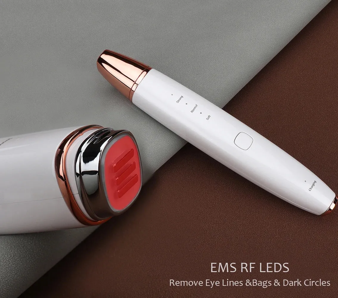 New EMS Device Multi-function Beauty Apparatus Massage Eye Pen for Dark Circles Eye Bag Wrinkle Lifting Firming Eye Machine