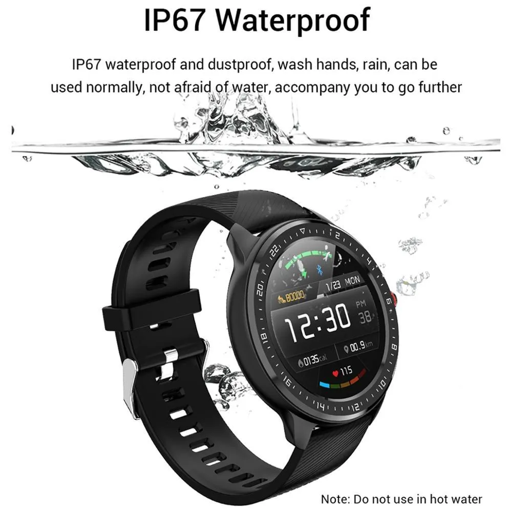 New IP67 Waterproof Heart Rate Fitness Tracker Digital Wrist Smartwatch For iPhone Samsung Xiaomi