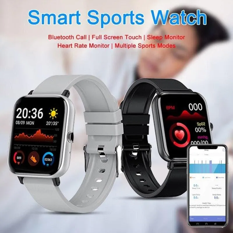 New Smart Watch for Men Women - Heart Rate, Oxygen Monitor