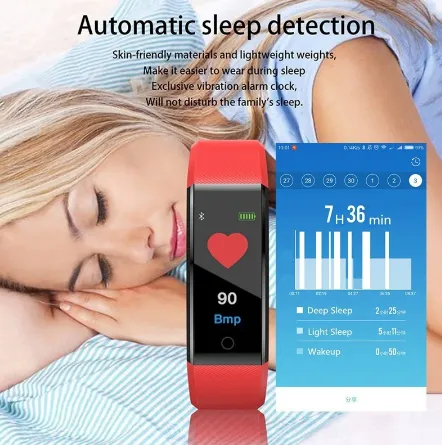 New Smart Watch Heart Rate Monitor Blood Pressure Fitness Tracker Sport Watch For IOS And Android