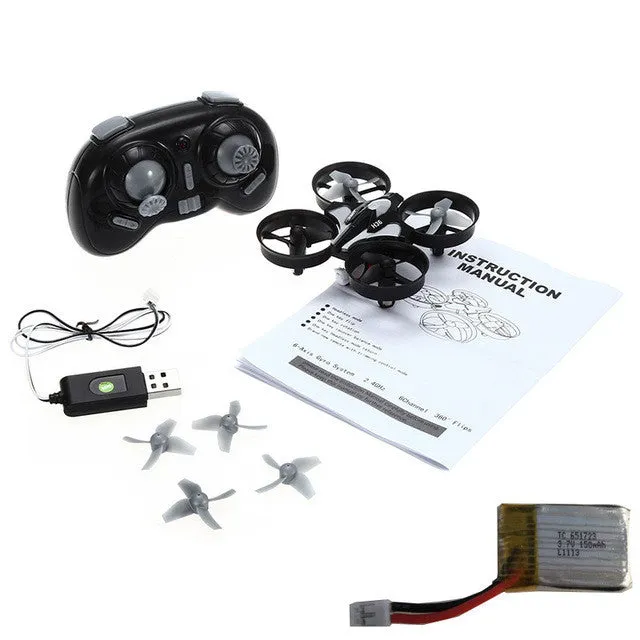 Newest JJRC H36 Mini RC Drone 2.4GHz 4CH 6 Axis Gyro RC Quadcopter Headless Mode Drone Flying Helicopter with Extra Battery Gift