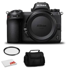 Nikon Z 7 Mirrorless FX-Format Digital Camera (Body Only) - Bundle with 72mm UV Filter and More - International Version