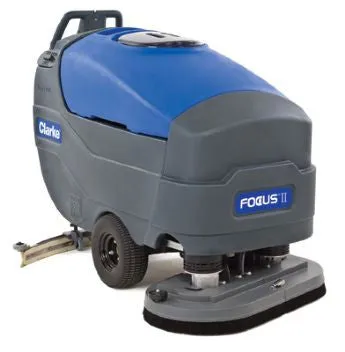 Nilfisk-ALTO Clarke Focus II Battery Operated Scrubber Drier Information Page