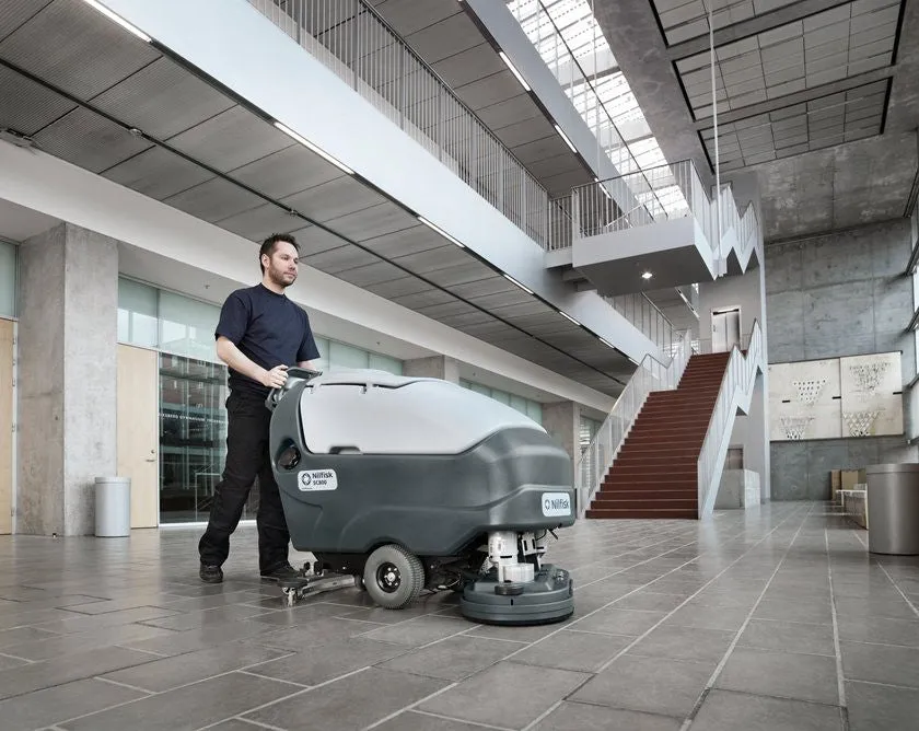 Nilfisk SC800-71 Cylindrical Battery Operated Scrubber Drier Complete FREE DELIVERY!