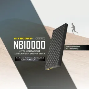 NITECORE NB1000 CARBON FIBRE 10,000 MAH POWERBANK