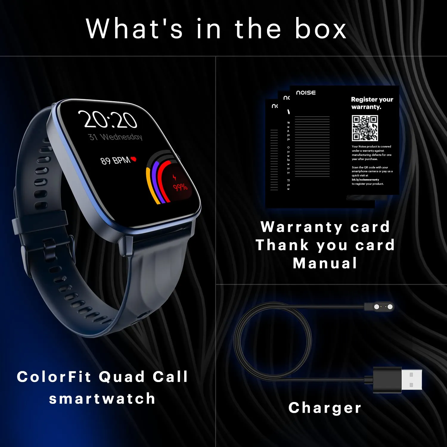 Noise Newly Launched Quad Call 1.81" Display, Bluetooth Calling Smart Watch, AI Voice Assistance, 160 Hrs Battery Life, Metallic Build, in-Built Games, 100 Sports Modes, 100  Watch Faces (Rose Pink)