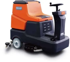 NR810 Ride-On Electric Scrubber - Industrial Efficiency