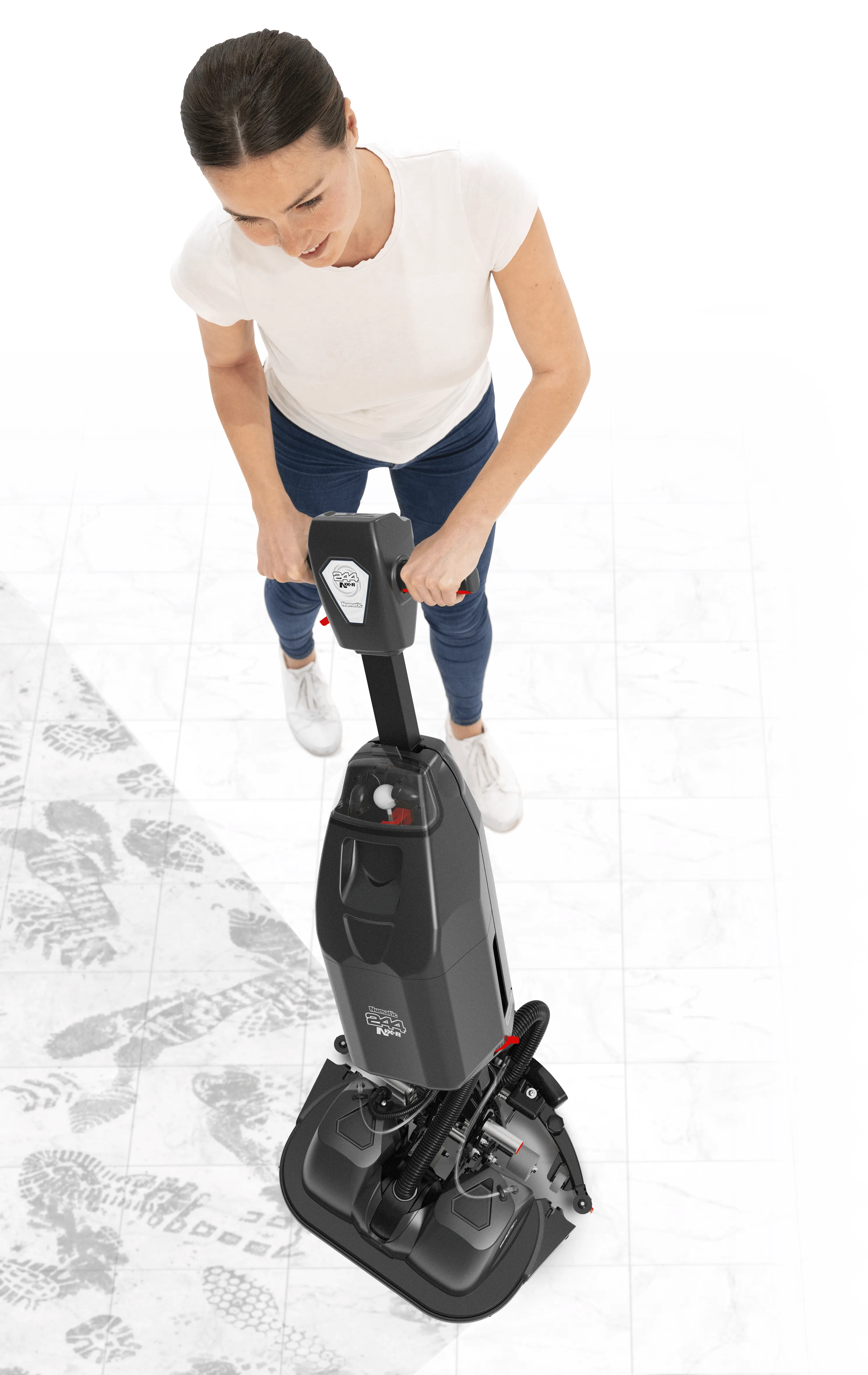 Numatic NUC244NX-RC Compact Battery Scrubber Dryer