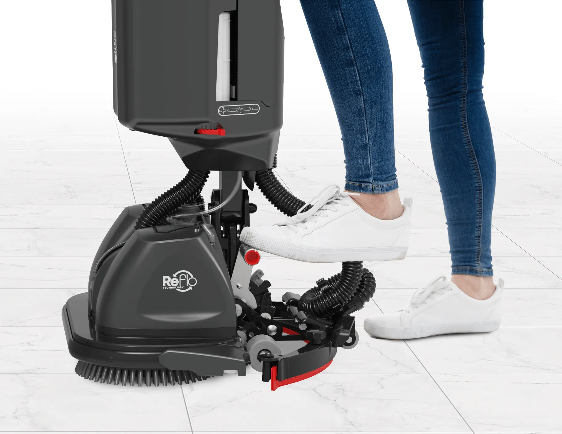 Numatic NUC244NX-RC Compact Battery Scrubber Dryer